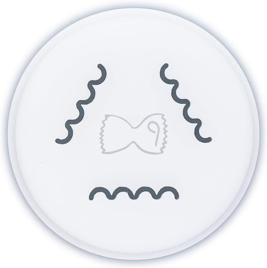 Pastamachine Inzet Deegwaren Opzetstuk Pasta Maken POM-C Materiaal 56 mm diameter Zwart