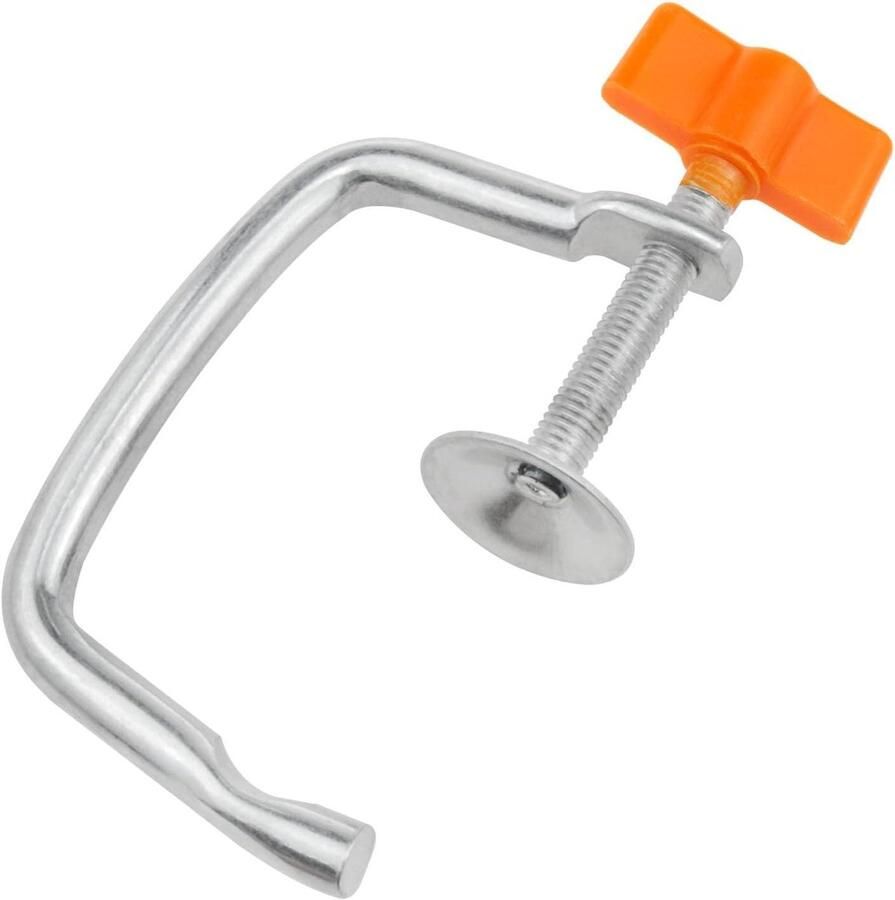 Pastamachine Klem Deegroller Houder Zelf Pasta Maken Sterke Metalen Constructie Tot 7 cm dikte Zilverkleurig
