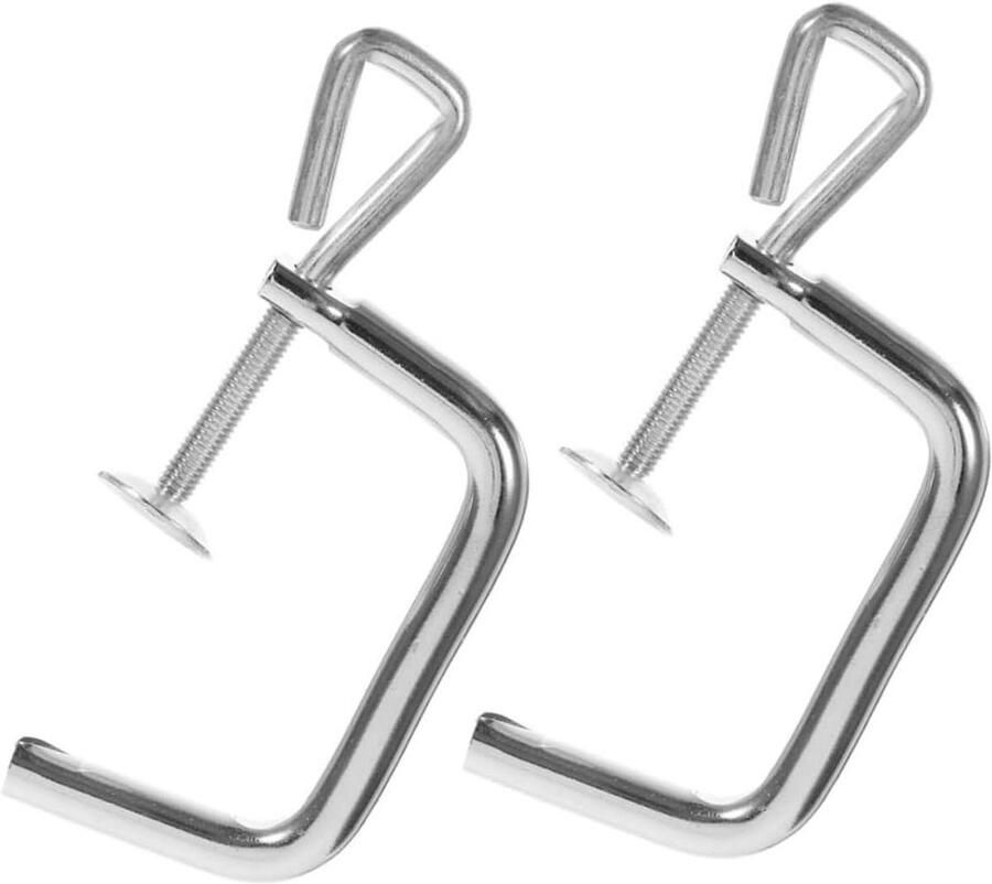 Pastamachine Klem Noedelmaker Bevestiging Thuis Pasta Maken Universele Compatibiliteit 2 Stuks Zilver