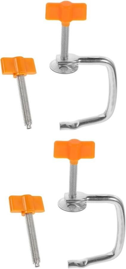 Pastamachine Klemmen Reparatieset Thuis Pasta Maken Universele Compatibiliteit 2 Sets Oranje