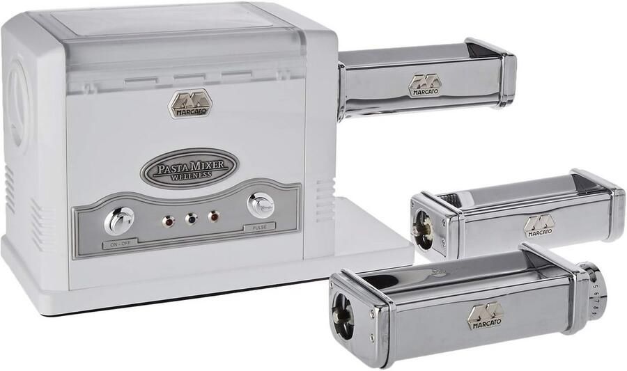 Pastamachine met 3 accessoires voor het maken van verse pasta