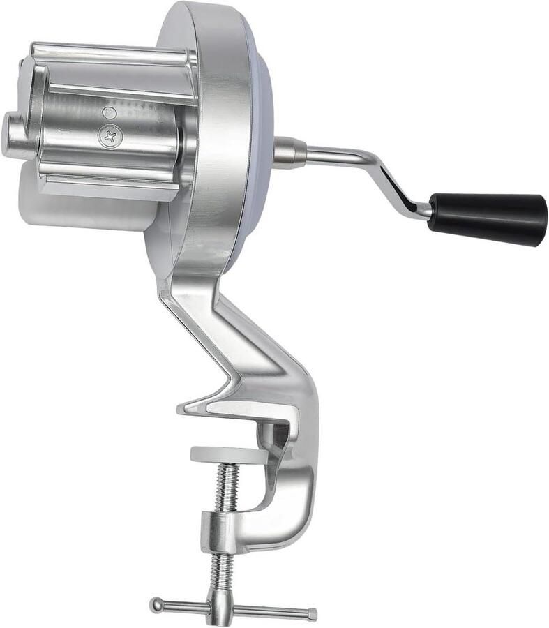 Pastamachine Noedelmaker Zelf Pasta Maken Handmatig Bedienbaar Tot 5cm Dikte Zilver