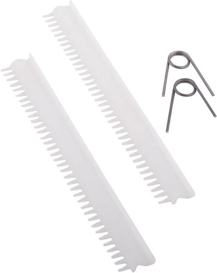 Pastamachine Onderdeel Reserve Schraper Zelf Pasta Maken Roestvrij Staal 144 mm Breed Zilver