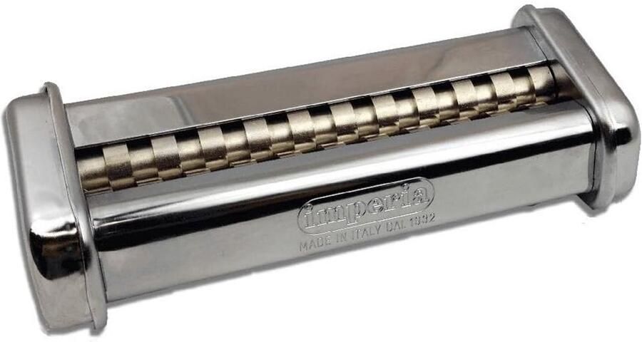 Pastamachine Snijder Fettuccine Maker Zelf Pasta Maken Chrome Staal 7mm Breedte Goud