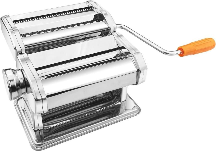 Handmatige Pastamachine met 6 Instelbare Dikte-instellingen Verse Pasta voor Thuis