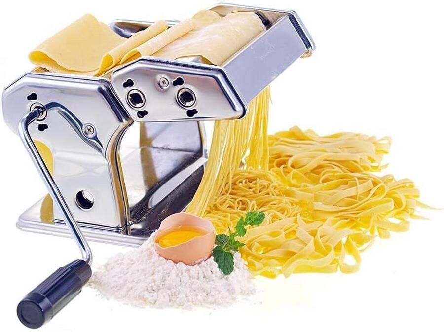 Pastamachine voor Versgemaakte Pasta Ideaal voor Italiaanse Gerechten