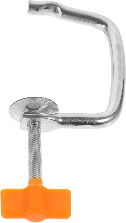 Pastamaker Accessoire Deegklem Onderdeel Zelf Pasta Maken Verstelbare Klem 15.5x6.5x2.7cm Zilverkleurig