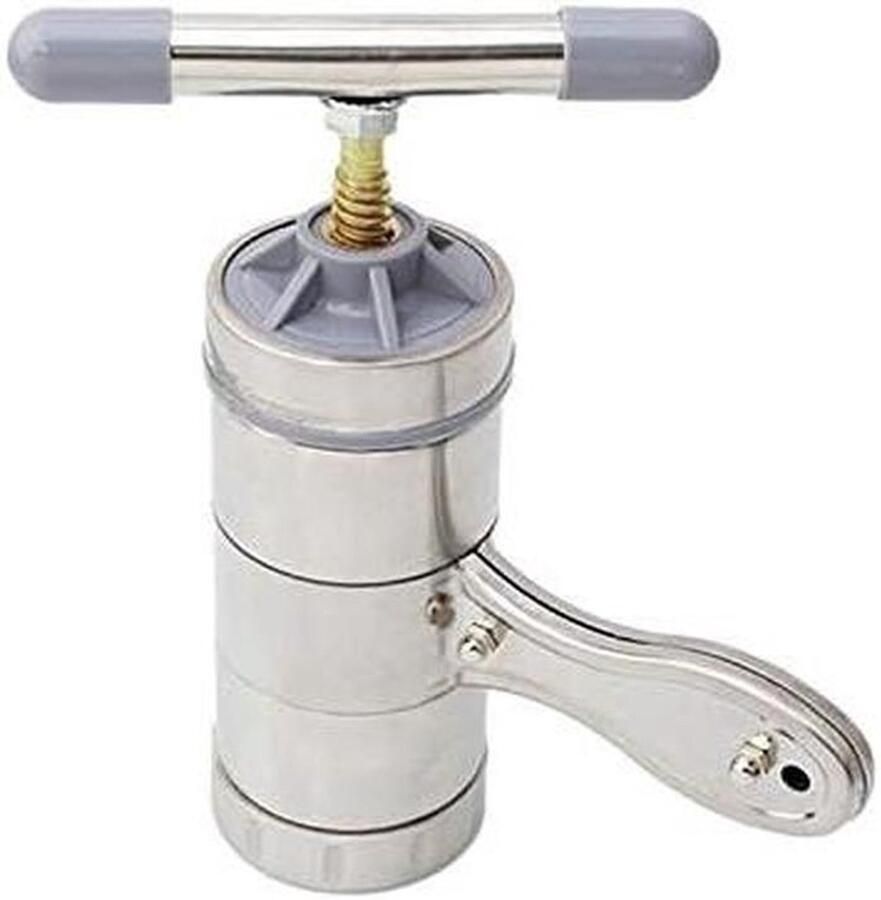 Pastamaker Handmatig Noodle Machine Thuis Pasta Maken Roestvrij Staal Zilverkleurig