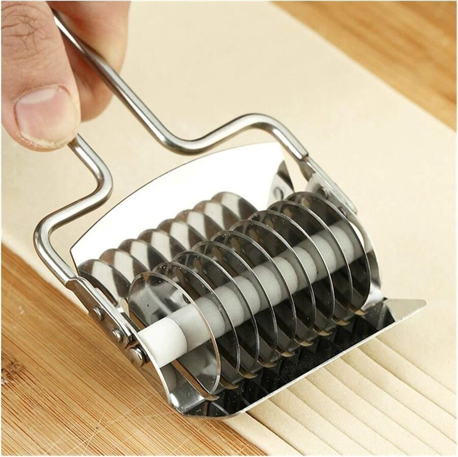Pastamaker Handmatig Noodle Machine Verse Pasta Maken Roestvrij Staal Niet Gespecificeerd Zilverkleurig