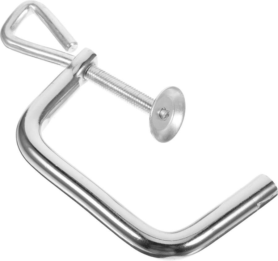 Pastamaker Klem Vervangingsonderdeel Pasta Maken Duurzaam Ontwerp 15.5 cm Zilver