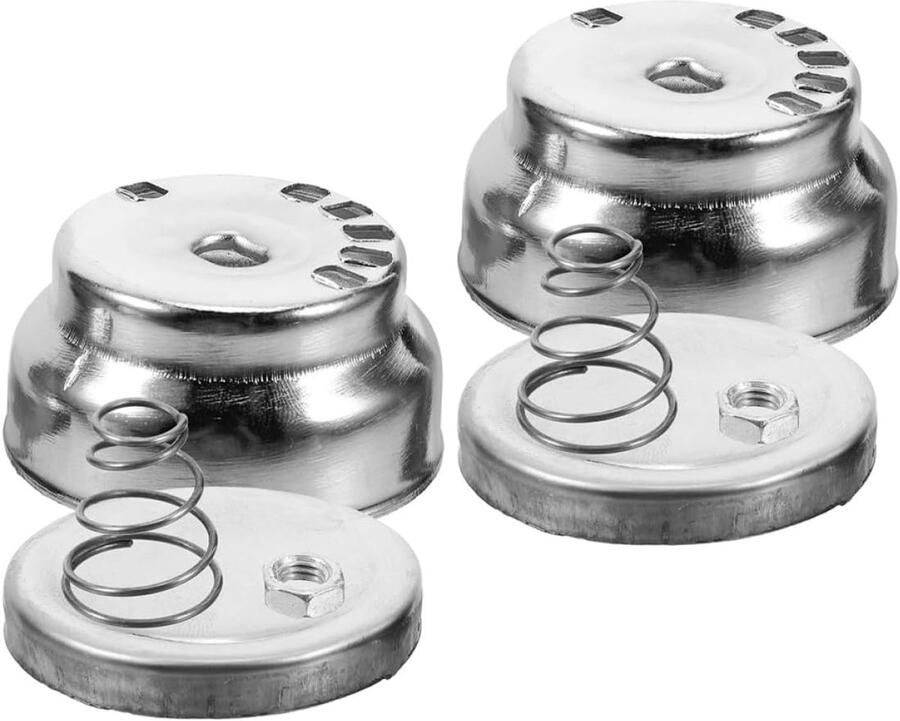 Pastamaker Knop Noedelpers Accessoire Zelfgemaakte Pasta Gladde Randen Veilig 4.5 x 4.5 cm Zilver