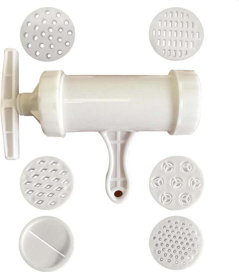 Pastamaker Machine Pastapers Keuken Zelf Pasta Maken Voedselveilig PVC-Staal 248 x 225 x 7 cm Meerkleurig
