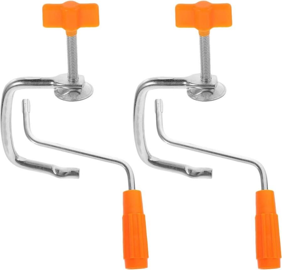 Pastamaker Onderdelen Handvat en Klem Zelf Pasta Maken Universele Pasvorm 2 Sets Multicolor