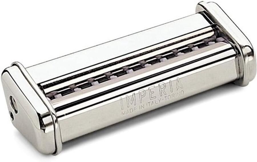 Pastaroller Opzetstuk Lasagnette Maker Verse Pasta Maken Maakt 12mm Brede Strips One Size Zilver