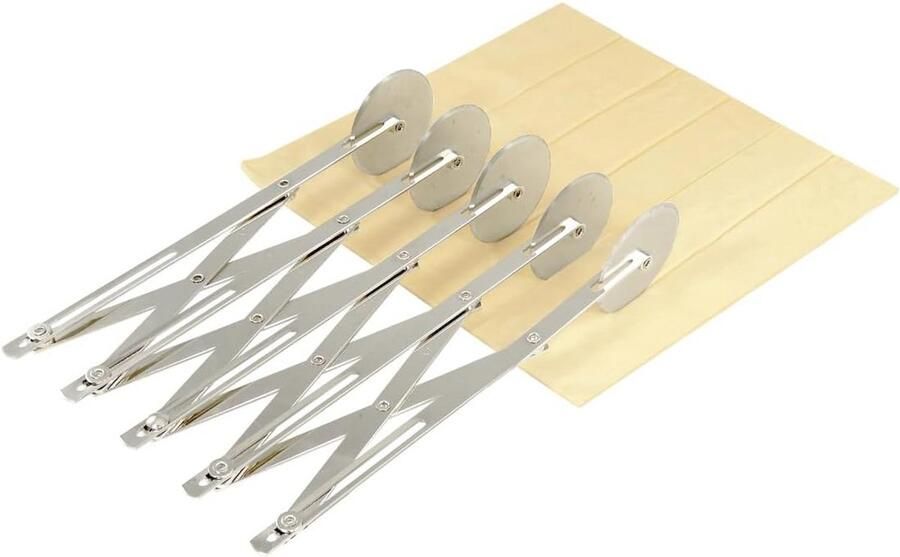 Pastasnijder met 5 Messen Breedte Uitbreidbaar