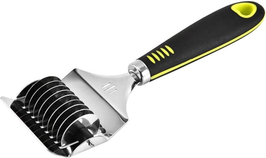 Pastasnijder Noedelmaker Deegsnijder Pers Zelf Pasta Maken Roestvrijstalen Constructie 22x7x3.5cm Zwart