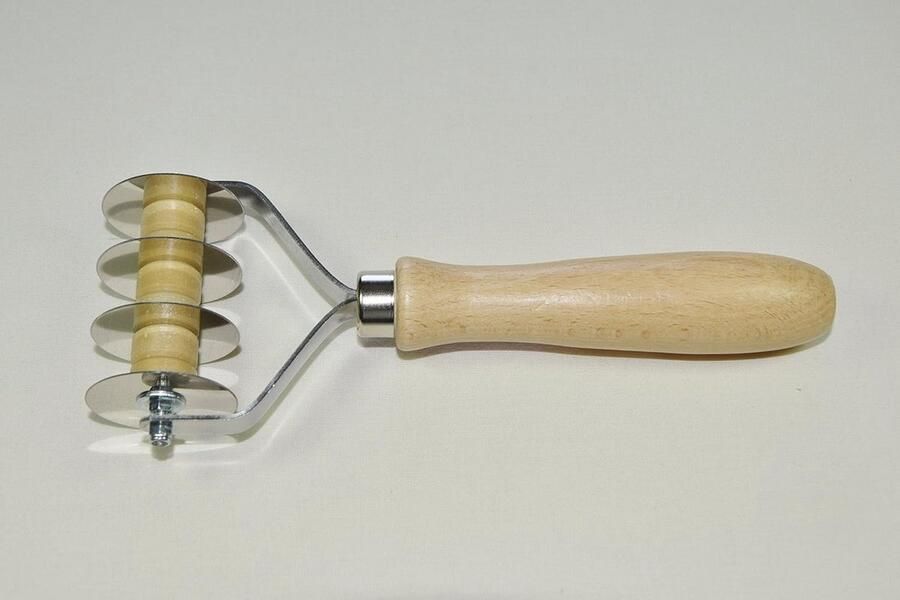 Pastasnijder Pappardelle machine Verse pasta maken Gladde messen 18 mm breed Zilver