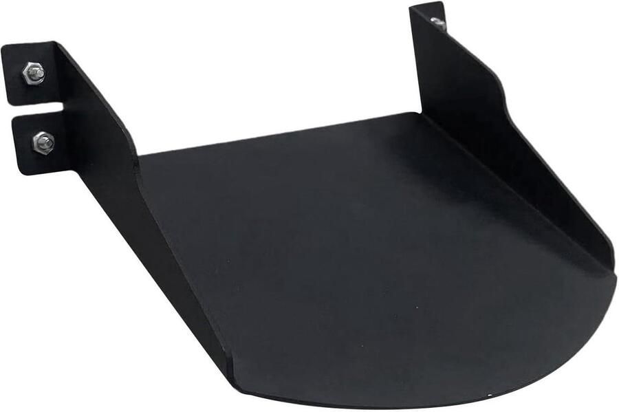 Pellet Trechter Grill Accessoire Pellets Overbrengen Magnetische Bevestiging 11.5x10x4cm Zwart