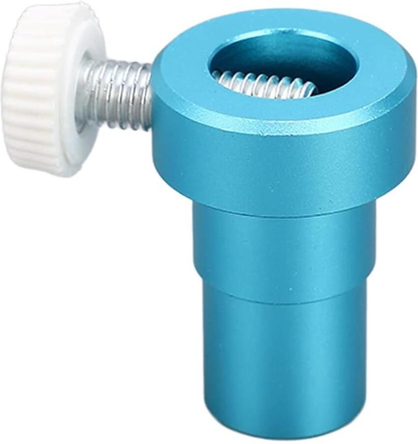 Penadapter Set Snijmachine Accessoire Nauwkeurig Snijden Duurzame Aluminiumlegering Tot 12.5mm Zilver