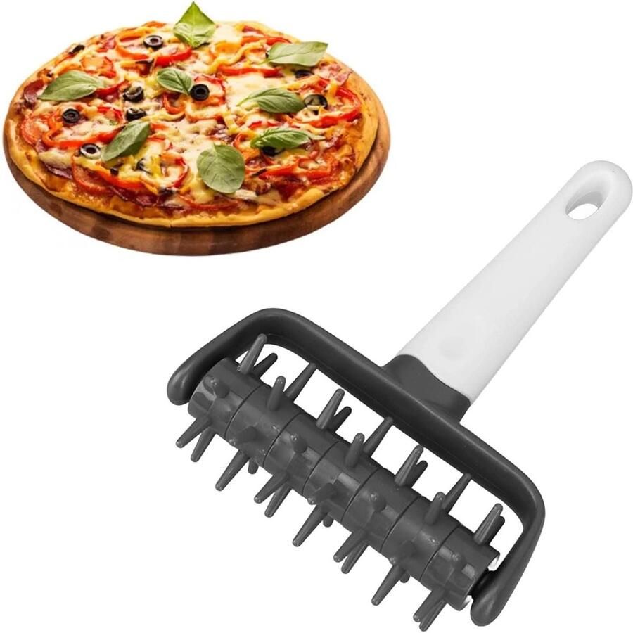 Perfecte Pizza Deeg Docker voor Thuis Keuken en Restaurant Deegmaker en Roltool voor Perfecte Pizza's en Gebak