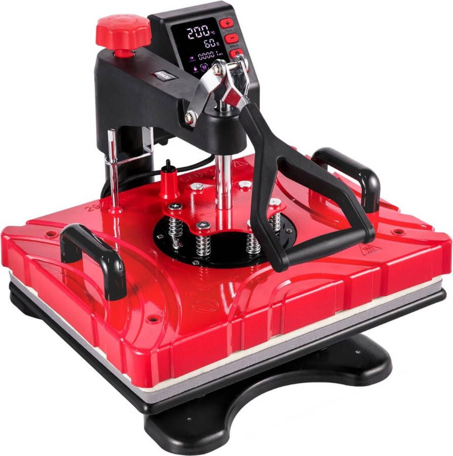 PerfectGear Transferpers Drukmachine Hittepers Drukpers Heat Press Machine Sublimatie Printer 38 x 30 CM - Foto 3