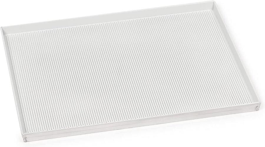 Perforated Aluminium Bakplaat 40x30 cm met Keramische Antiaanbaklaag voor Brood en Pizza