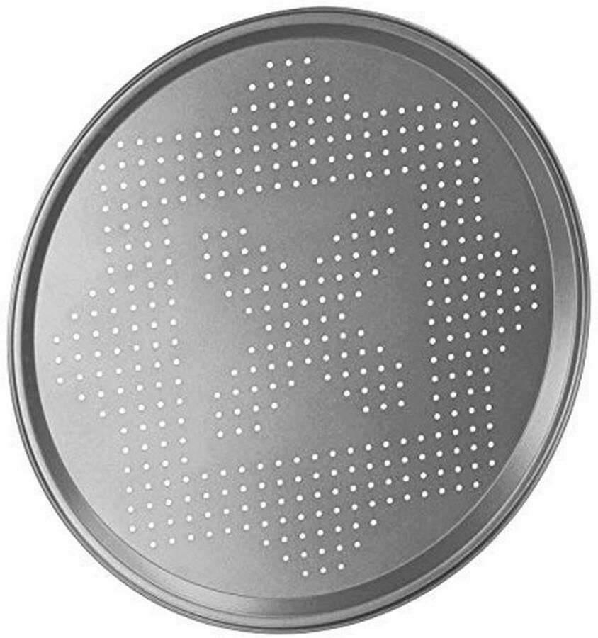 Perforated Pizza Mould 32cm Nonstick Oven Plate for Even Baking