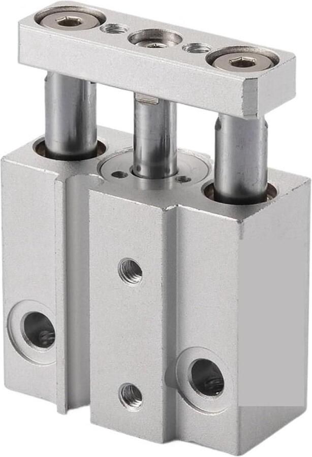 Perslucht Cilinder Gids Staaf Industriële Automatisering Verstelbare Slag 6-10mm Boring Metaal