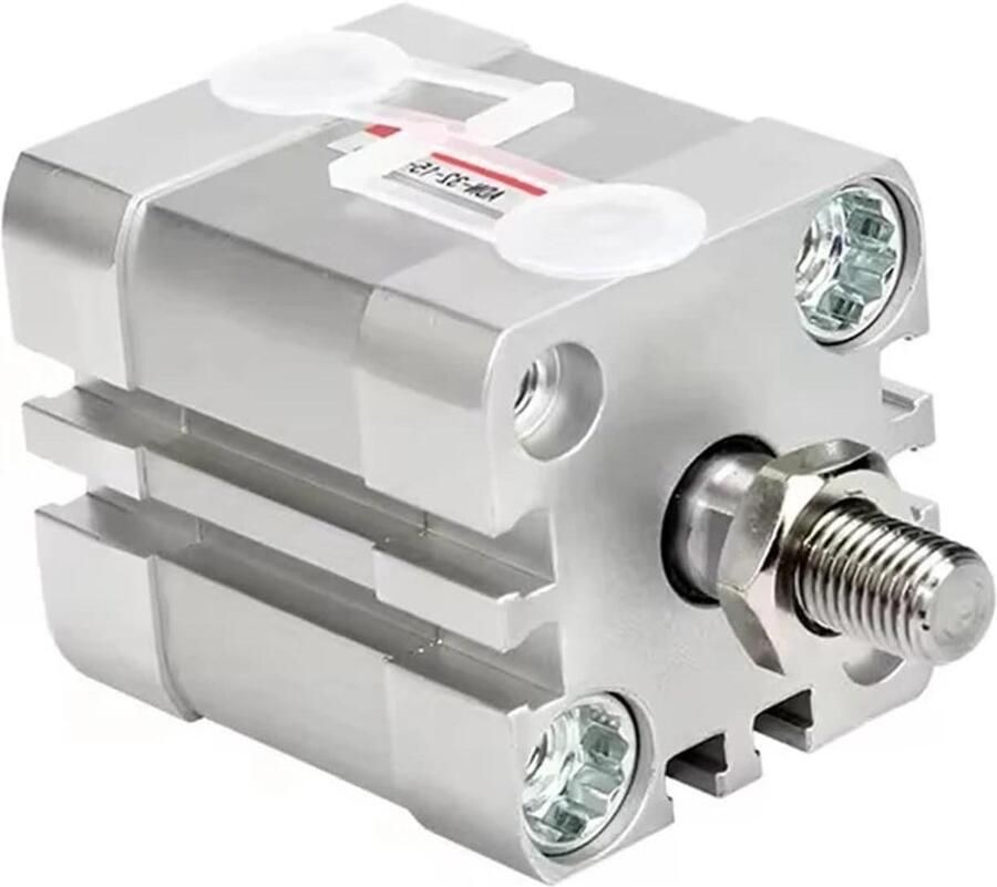 Perslucht Cilinder Lucht Cilinder Industriële Automatisering Binnendraad Buitendraad Boring 12mm Slag 10mm Metaal