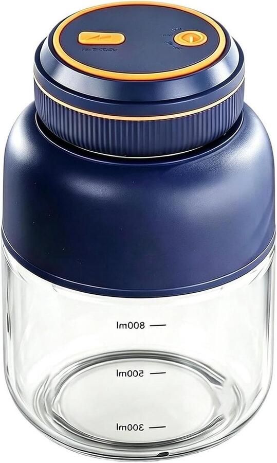 Persoonlijke Blender 800 ml USB-Oplaadbare Fruitmixer Elektrische Groentejuicer voor Appartement Hotel School Zakenreis Keuken Sportschool Reizen Studentenkamer Vrouwen Mannen Tieners