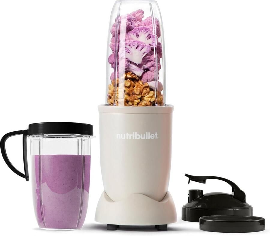 Persoonlijke Blender Krachtige Mixer Gezonde Smoothies 900 Watt Vermogen 900ml Cup Mat Zand