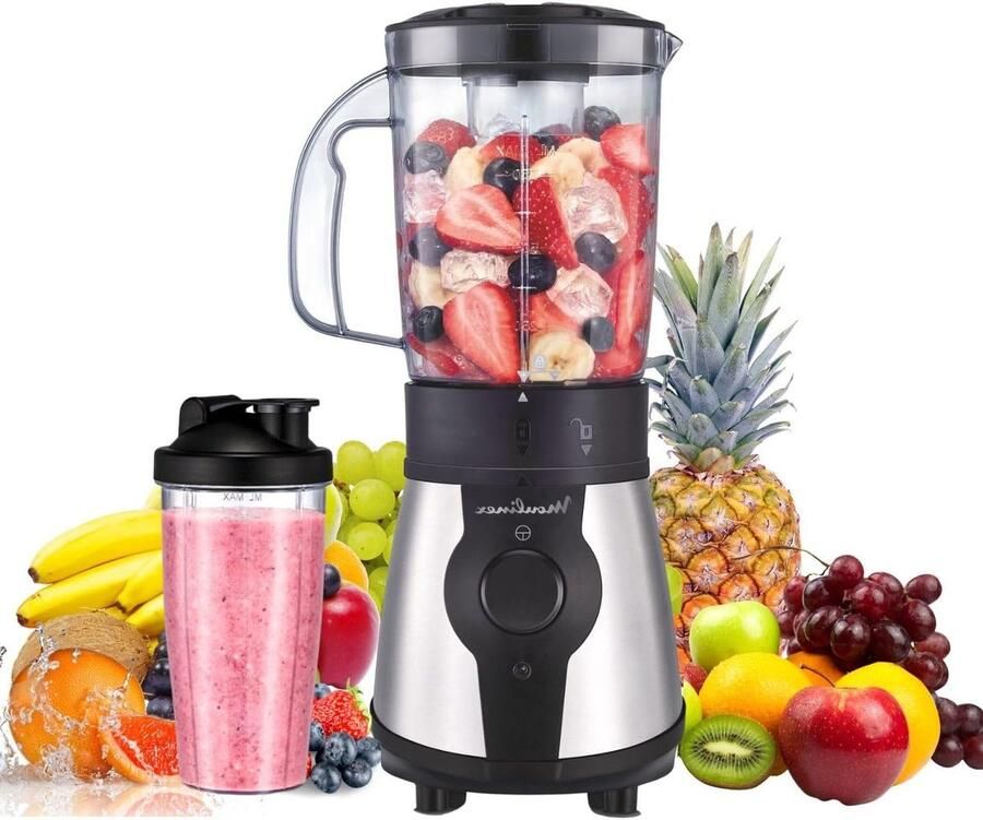 Persoonlijke Blender Smoothie Maker Gezonde Dranken Maken Draagbare Fles Inbegrepen 750 ml Fles Cranberry