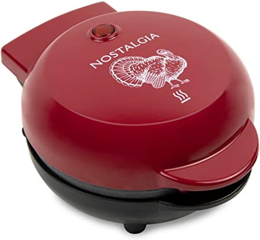 Persoonlijke Elektrische Wafelmachine voor Wafels Franse Toast en Hashbrowns 12 7 cm Kookoppervlak - Foto 2