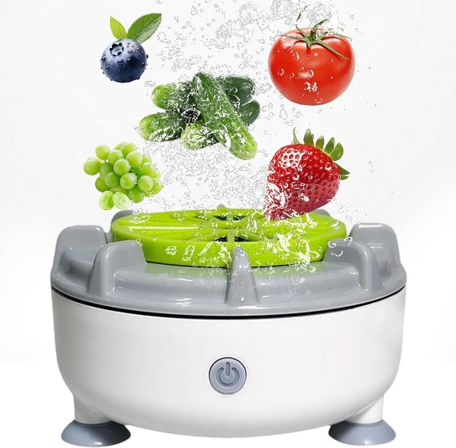 Pesticiden Reiniger Keukenmachines -Ultrasonic Fruit & Vegetable Washer Pesticiden Verwijderaar USB-Fruitreiniger Produce Purifier Verwijder Moeiteloos Bacteriën & pesticiden voor Het Reinigen van Fruit Groenten