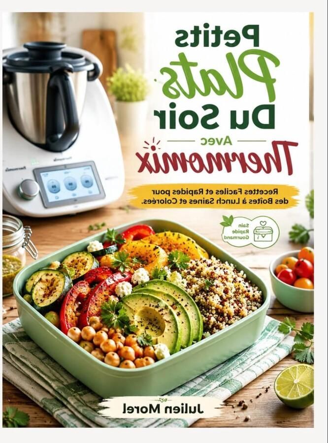 Petits Plats Du Soir Avec Thermomix: Recettes Faciles et Rapides pour des Boîtes à Lunch Saines et Colorées