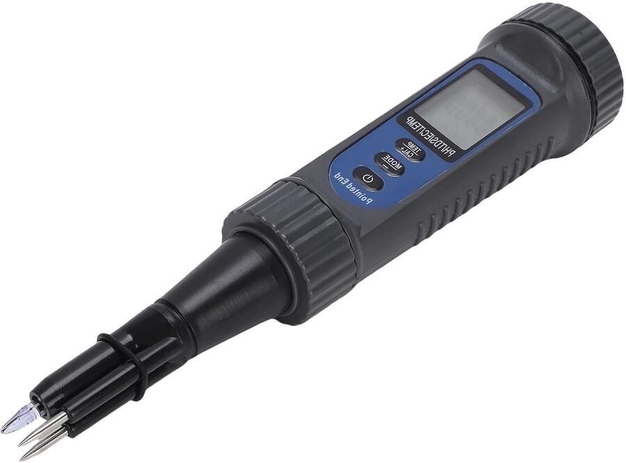 PH Meter 4 in 1 met TDS EC en Temperatuur Ideaal voor Voedsel Groenten en Vleesmetingen - Foto 1