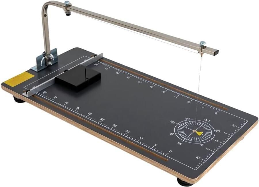 Piepschuimsnijder Schuimsnijmachine Modelleren en handwerk Verstelbare temperatuur 38x78cm tafelblad