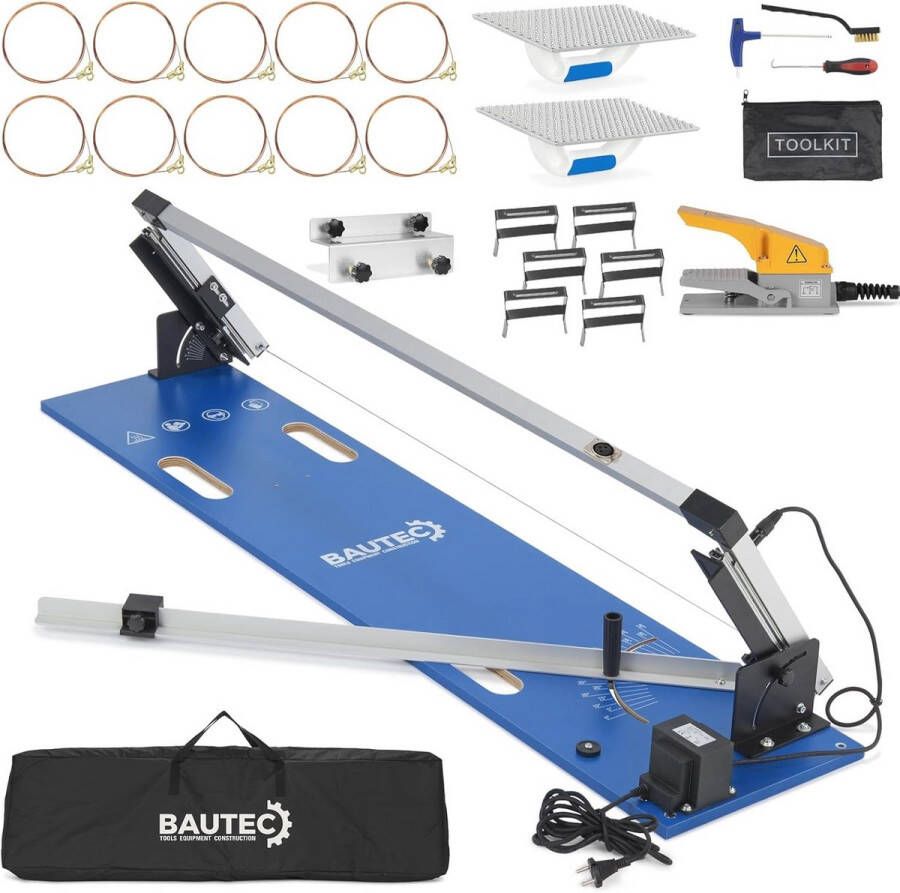 Piepschuimsnijder Tafelapparaat met 200 Watt Inclusief Snijdraden en Styropor Grips voor Nauwkeurig Snijden