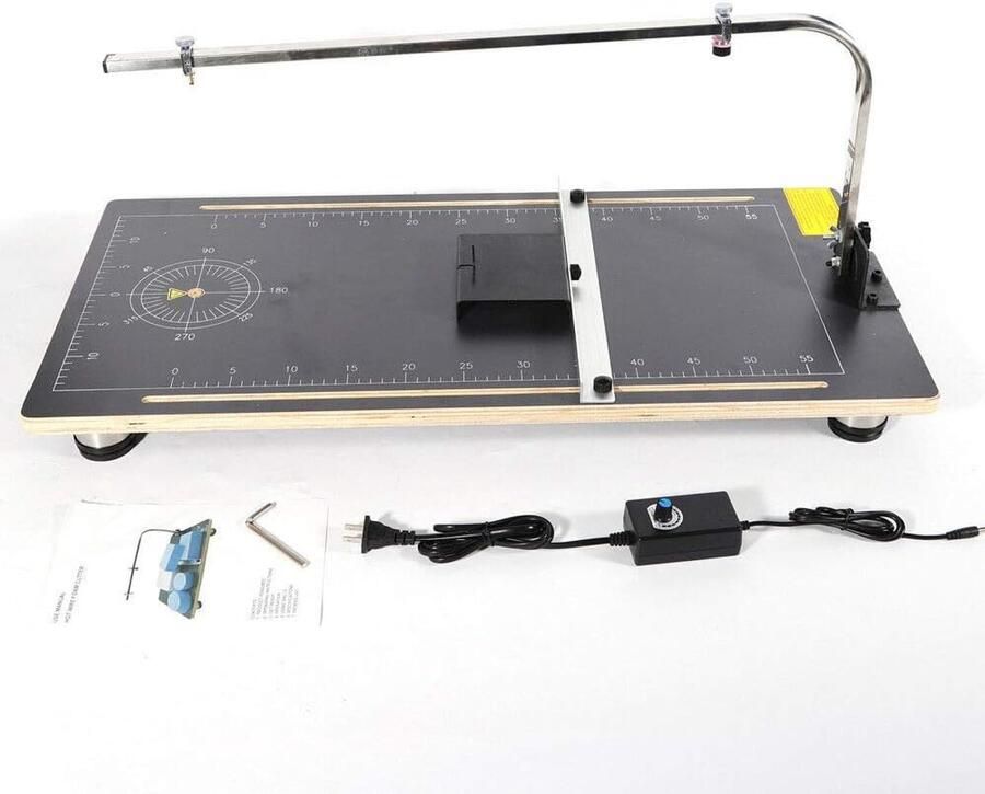 Piepschuimsnijder Thermozaag Heater Precisie Snijden Snel Opwarmend 30 Watt Vermogen Zwart