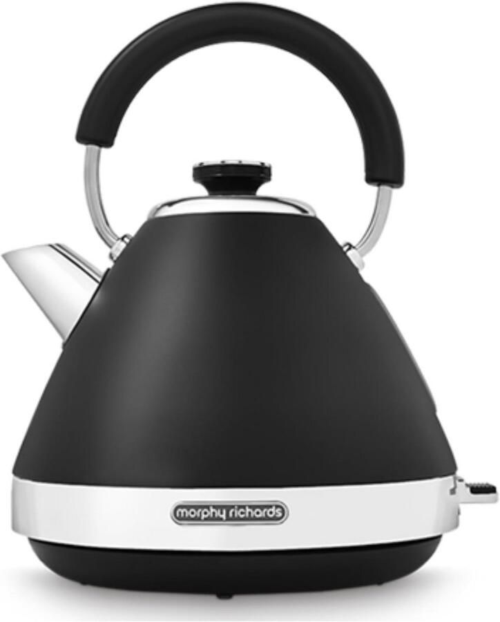 Piramide Waterkoker Zwart Stijlvolle Keukenaccessoire