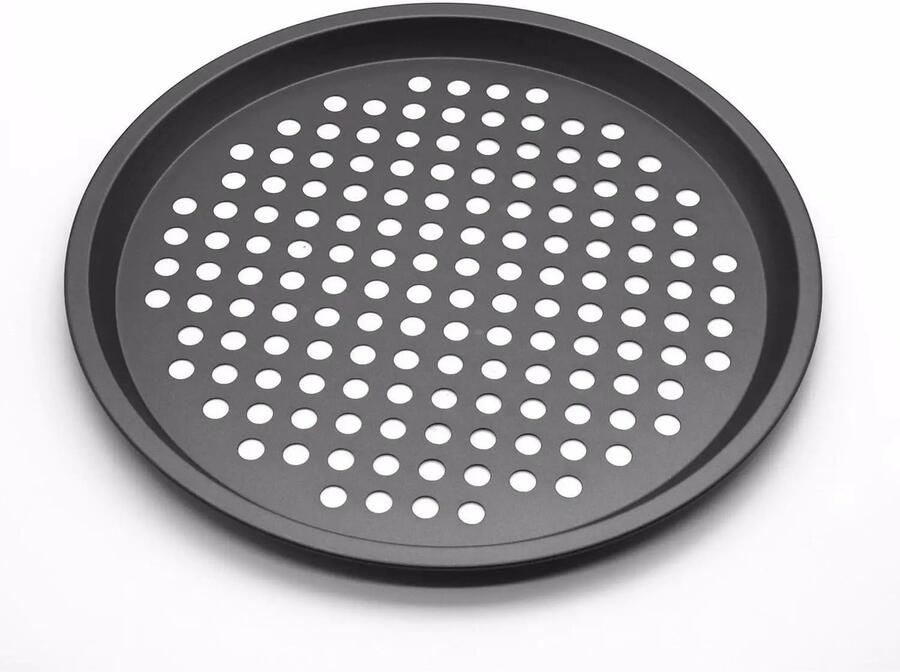 Pizza Bakplaat Circulaire Bakvorm Perfect Bakken Geperforeerd Ontwerp 30 cm Diameter