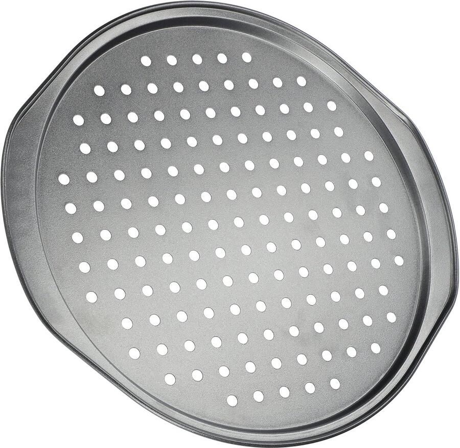 Pizza Bakplaat Pizza Pan Pizza Bakken Antiaanbaklaag 33 cm Zwart