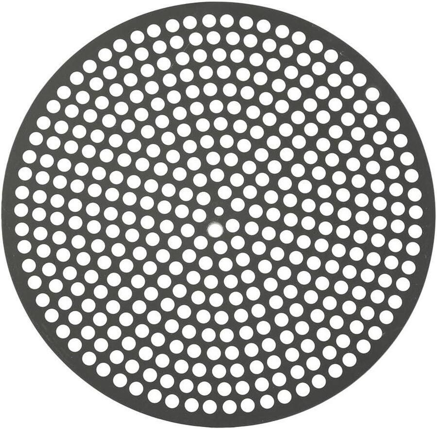 Pizza Bakplaat Pizza Schijf Pizza Bakken Geperforeerd Aluminium 12 inch Donkergrijs