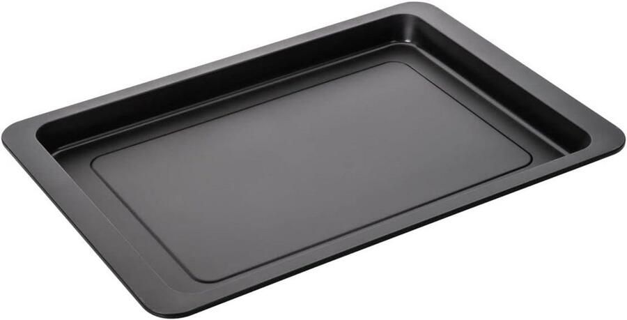 Pizza Bakplaat Pizzavorm Rond Pizza Bakken Antiaanbaklaag 42 x 29 cm Zwart