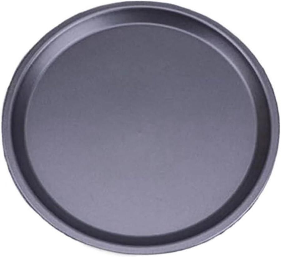 Pizza Bakplaat Pizzavorm Rond Pizza Bakken Geperforeerd Oppervlak 35 cm Zwart