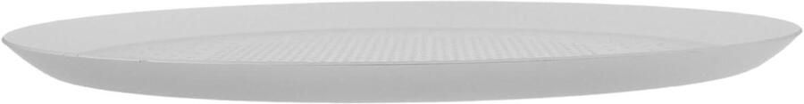 Pizza Bakplaat Rond Knapperige Bodem Geperforeerd Antiaanbak 30.8 cm Zilver