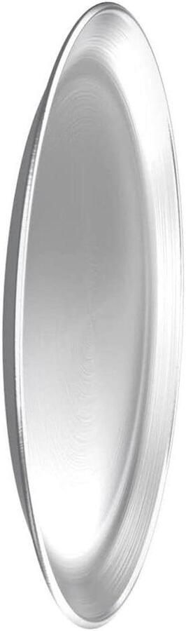 Pizza Bakplaat Ronde Pan Pizza Bakken Roestvrij Staal 30x30cm Zilver