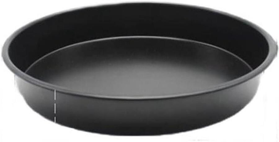 Pizza Bakplaat Ronde Vorm Pizza Bakken Geperforeerd Oppervlak 9 Inch Zwart