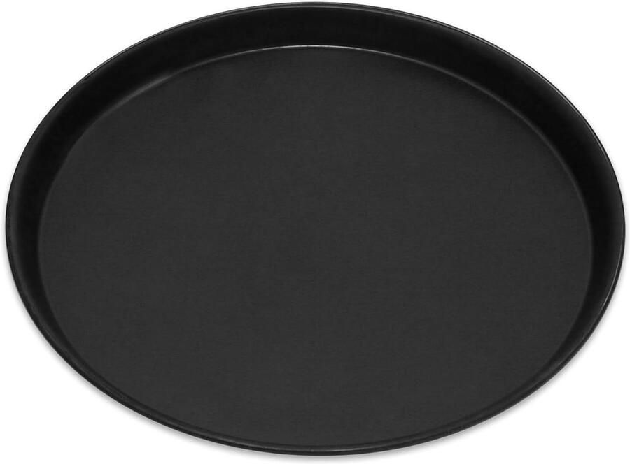 Pizza bakplaat Ronde vorm Pizza bakken Hittebestendig 400°C Ø 28 cm Blauw staal