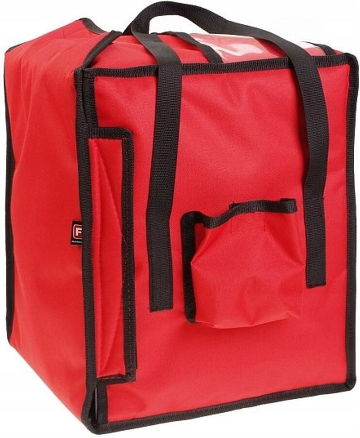 Pizza Bezorgtas voor 8 dozen 35x35cm stevige bodem thermisch